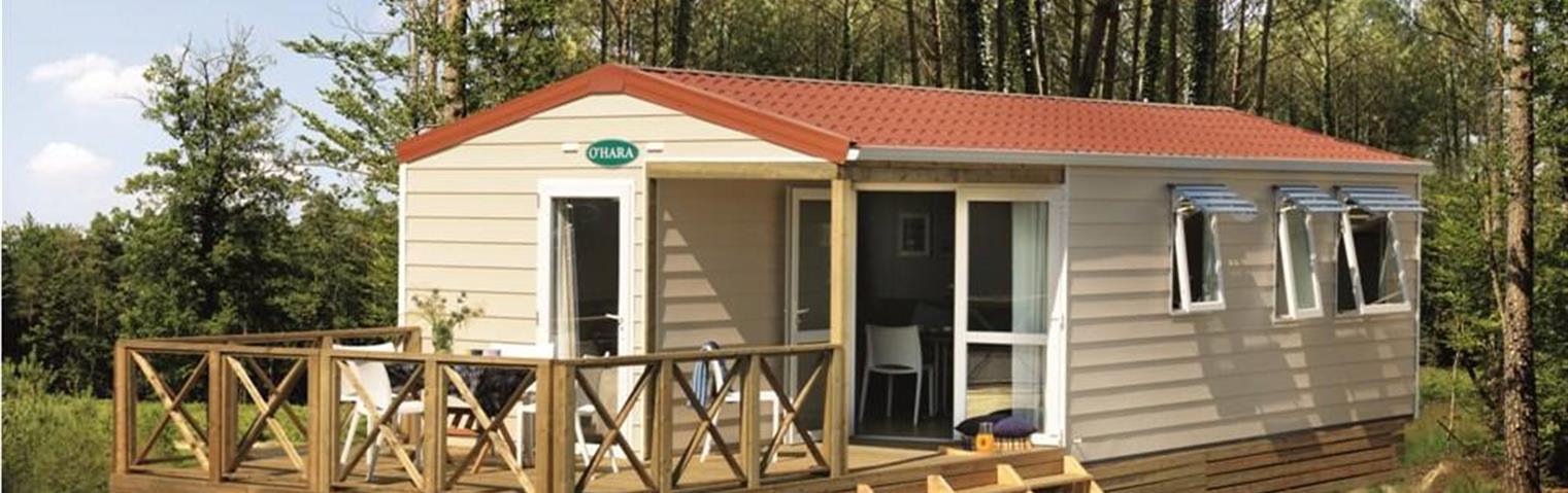 RAPIDHOME photo of the mobile home to rent camping Du Moulin d'Aurore concarneau