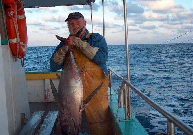 Sea fishing aboard SANTAMARIA Concarneau