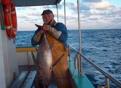 Sea fishing aboard SANTAMARIA Concarneau